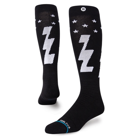 Stance Fully Charged OTC Performance Snow Mid Cushion Socks Men's Size Large NWT - Picture 1 of 3